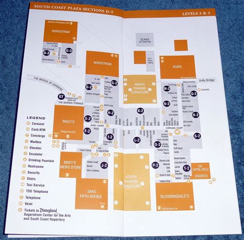 south coast plaza map pdf